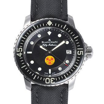 BLANCPAIN ブランパン スーパーコピー フィフティファゾムス 5015B-1130-52 トリビュート 世界限定500本 ブラック